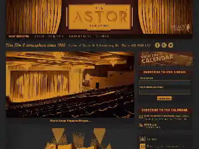  Astor Theatre promo code