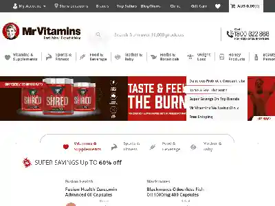  Mr Vitamins promo code